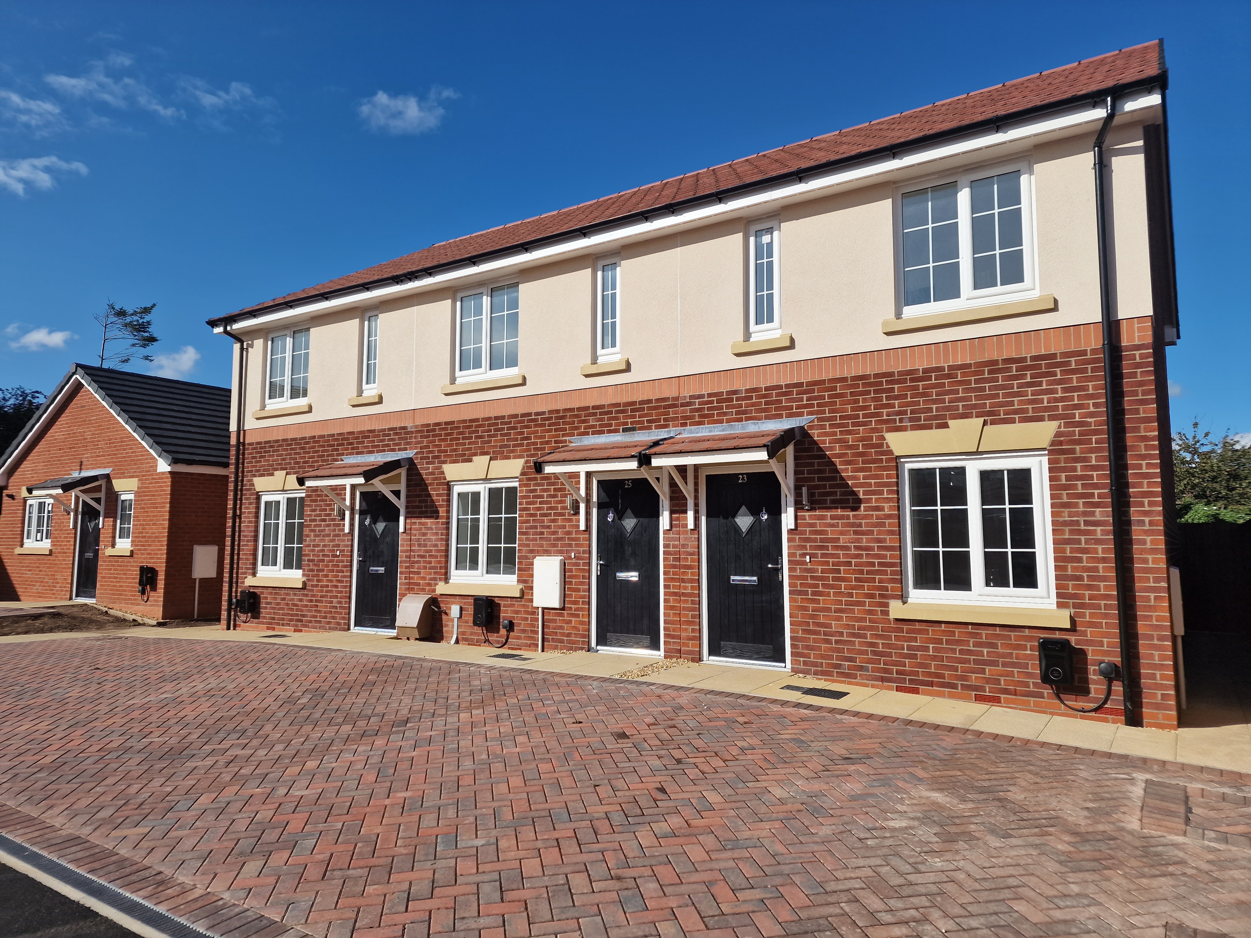 An image of shared ownership homes in Weeton