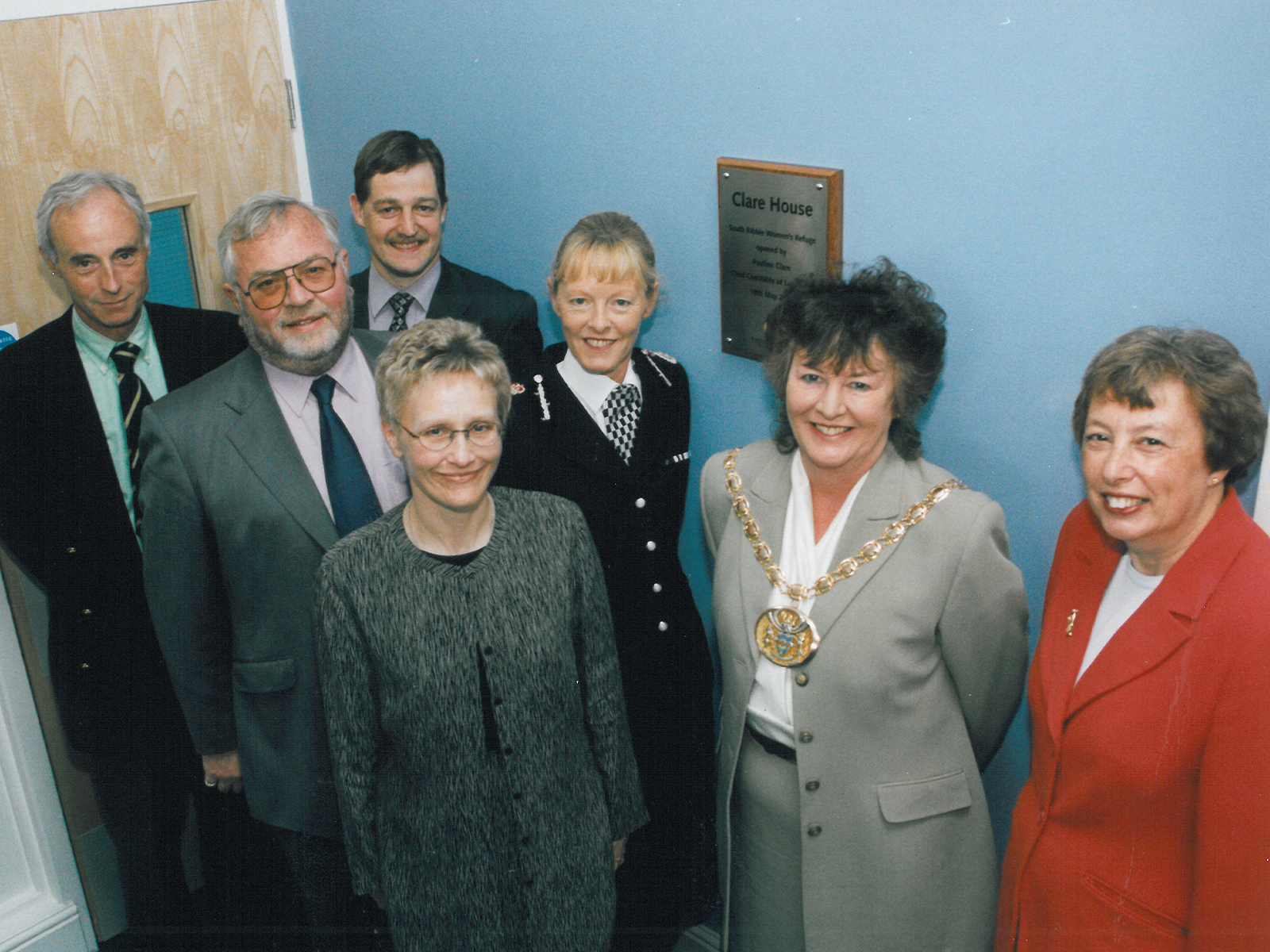 1999 Clare House official opening