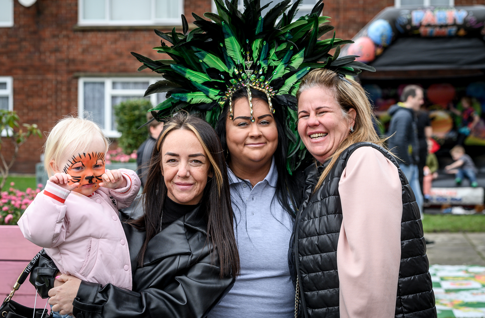 A group of people enjoying the Base funday